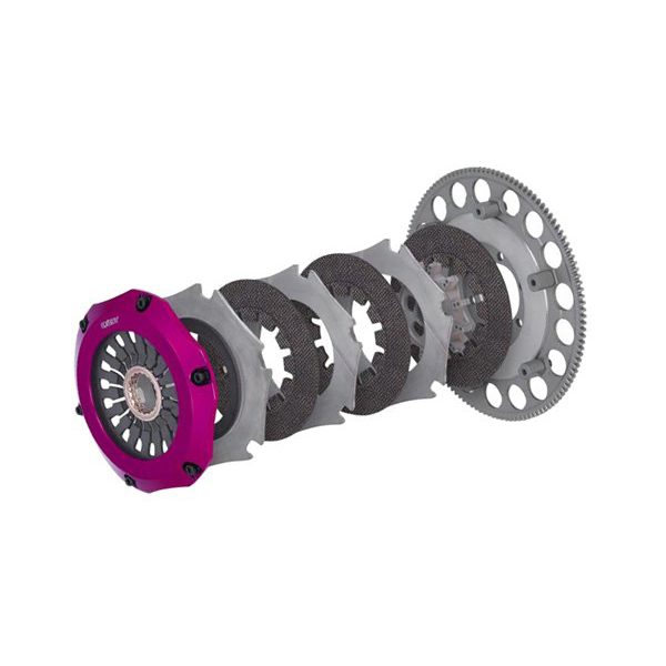 Exedy Stage 5 Triple Disc Carbon Racing Clutch Kit [V8] - - Stop Being Slow