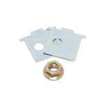 Super Pro, Radius Rod Caster Plates (Pair)
