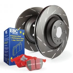 EBC USR rotors and Pads for 6-Pot Brembo Upgrade Kit (Front)