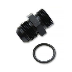 Male AN Flare to Male 8ORB Straight Adapter - Vibrant
