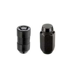 MCGARD 5 Lug Hex Install Kit W/Locks (Cone Seat) - Black