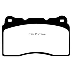 EBC 17-21 Honda Civic Type-R (FK8) Bluestuff Front Brake Pads