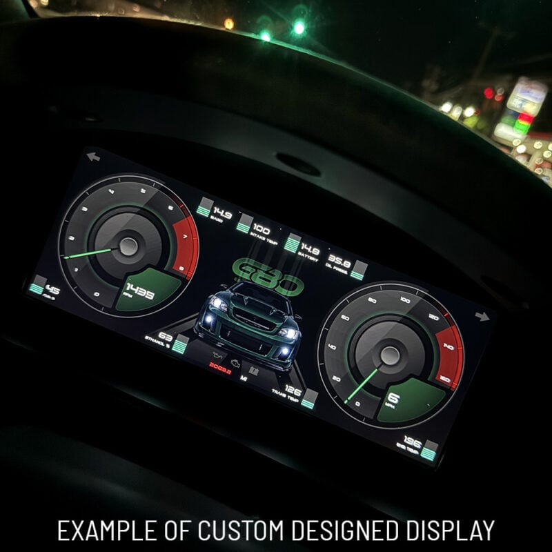 Haltech uC-10 OBD-II 10" Color Display Dash - Image 11